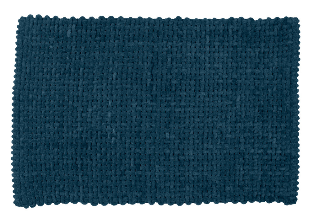 COVELO dunkelblau Badteppich 50x80 cm
