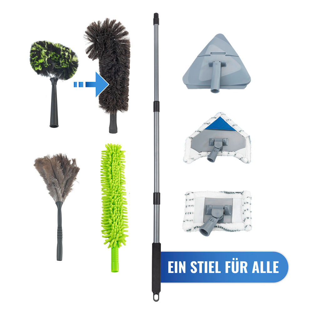 Ziegenhaar Staubbesen mit Teleskopstiel