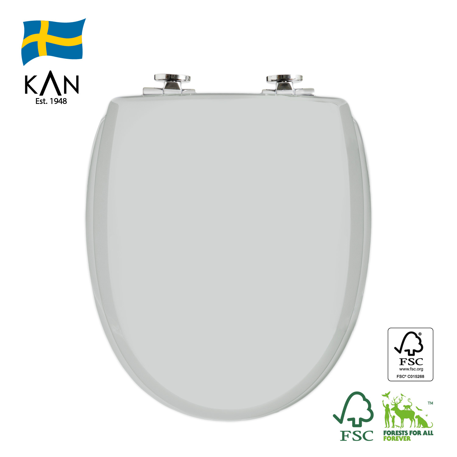 KAN 3001 WC-Sitz Exclusive DAWN, Absenkautomatik