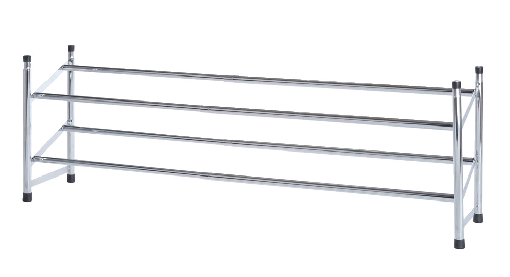 Schuhregal ausziehbar aus Metall