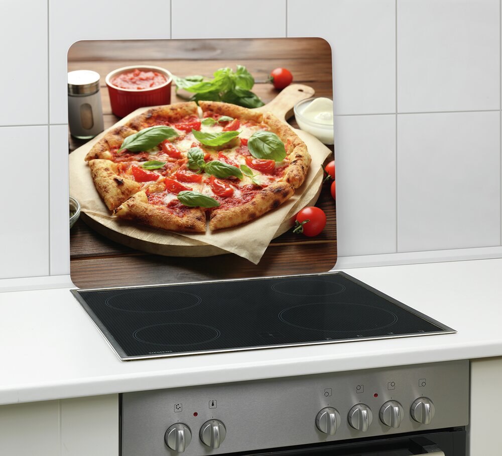 PIZZA Multiplatte 56x50 cm aus Glas