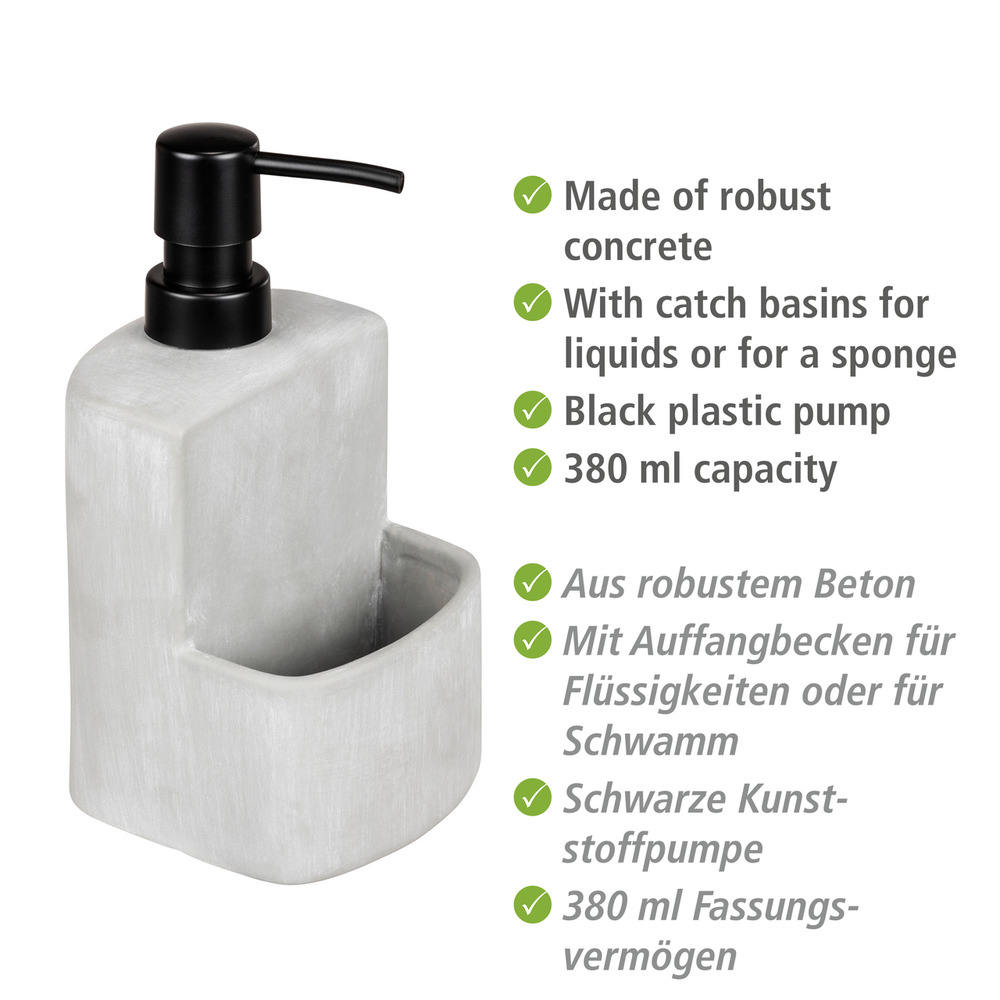 FESTIVAL Beton Seifenspender 380 ml FESTIVAL Beton Seifenspender 380 ml
