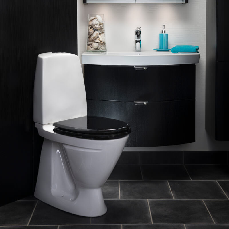 KAN 3001 WC-Sitz Exclusive SCHWARZ, Softclose