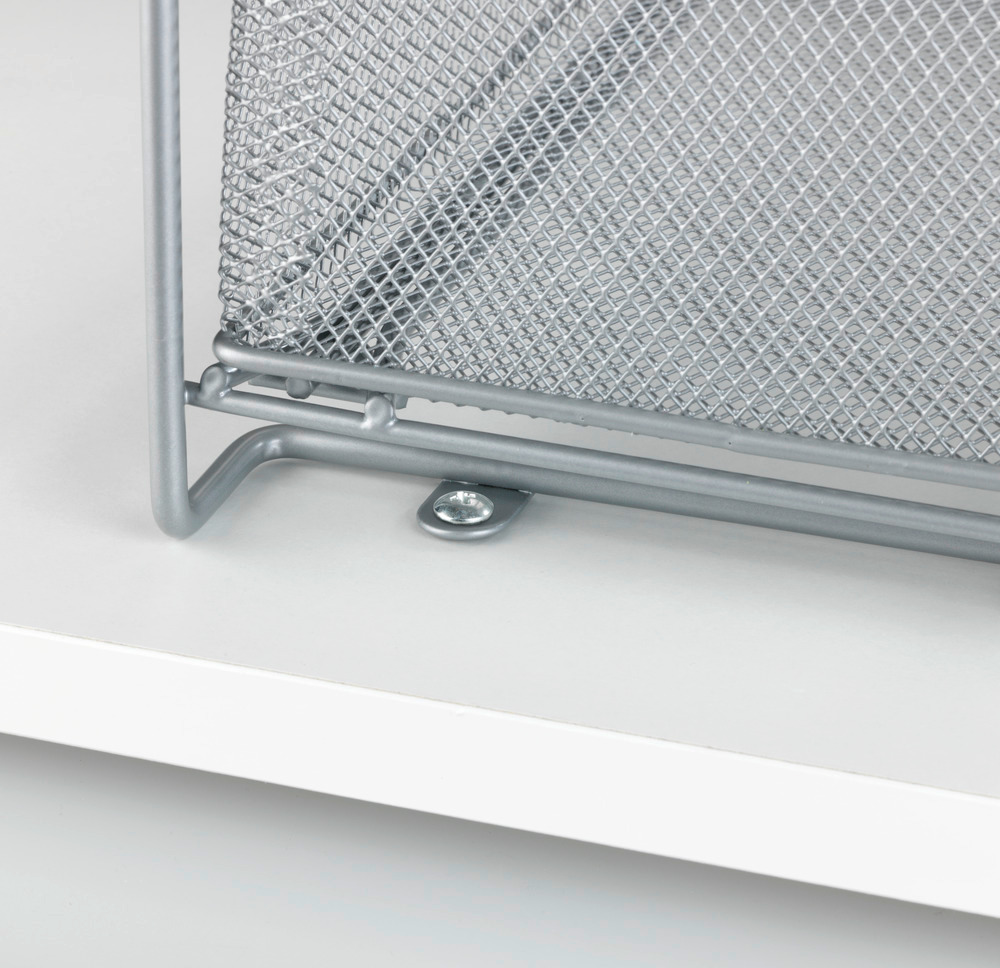 GIOMA silber Schubladenregal aus Metall