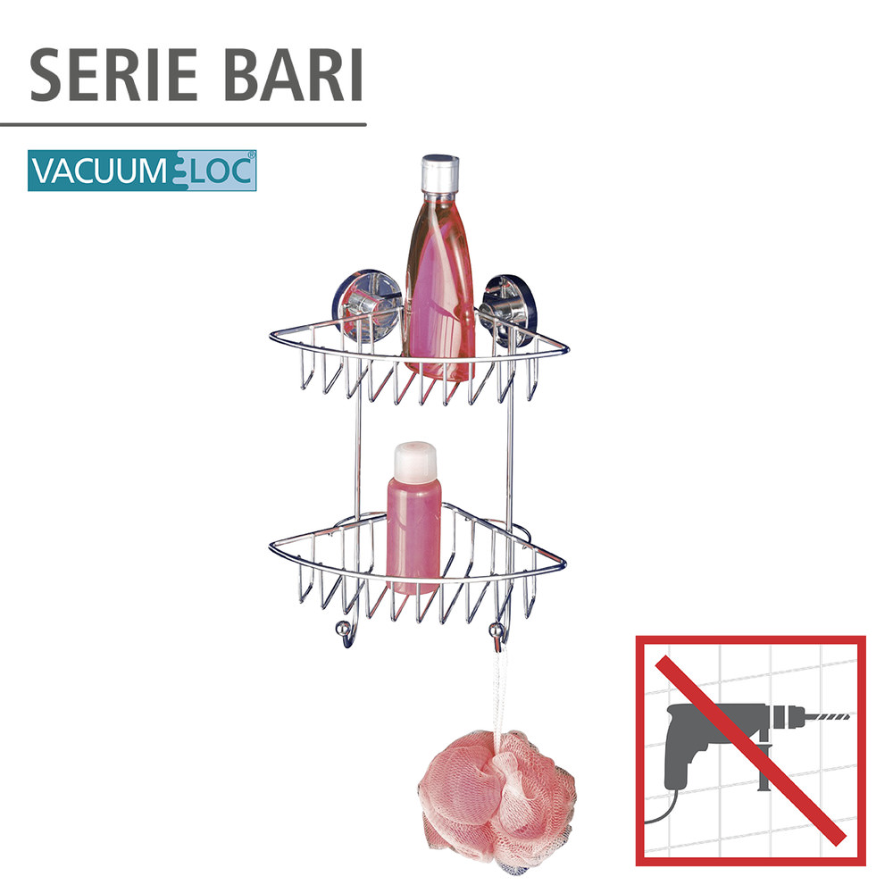 BARI Vacuum-Loc® Eckregal 2 Etagen