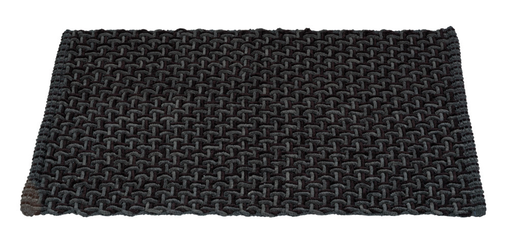 ECOLI schwarz-anthrazit Badteppich 50x80 cm ECOLI schwarz-anthrazit Badteppich 50x80 cm