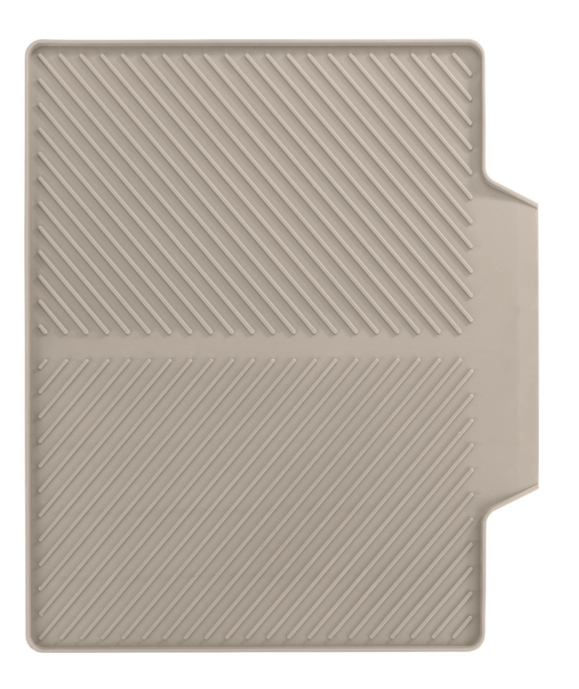 NELIA beige Abtropfmatte aus Gummi NELIA beige Abtropfmatte aus Gummi