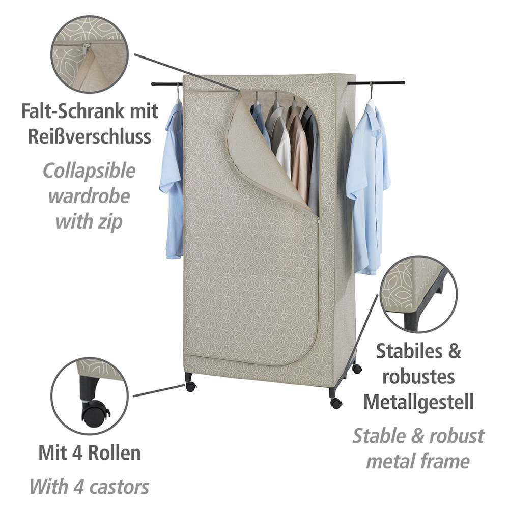 BALANCE mobiler Kleiderschrank mit Rollen