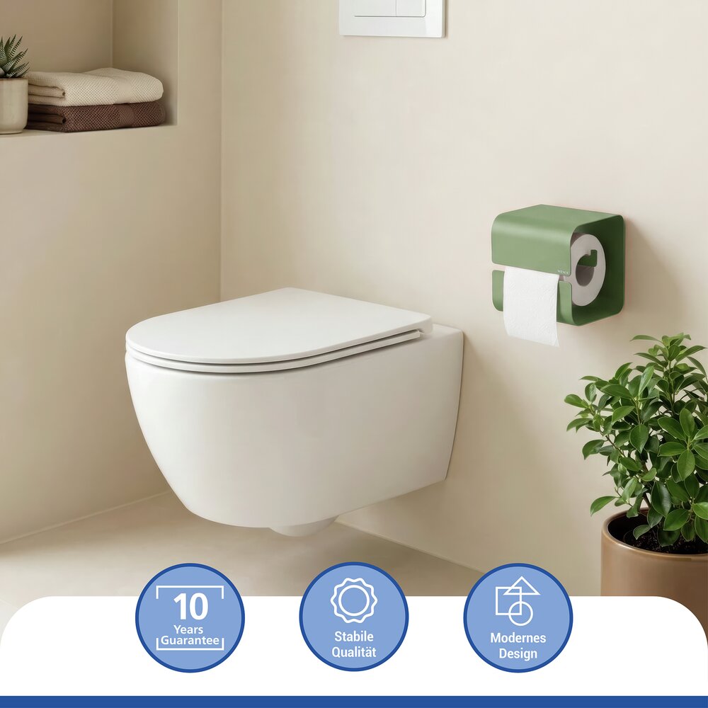 LIZAN grün Turbo-Loc® Toilettenpapierhalter