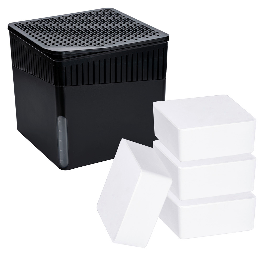 Raumentfeuchter Mod. Cube 1000 g, 4 x Entfeuchter-Block
