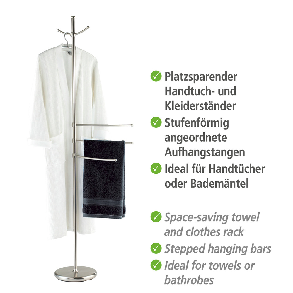 ADIAMO Garderobenständer, höhenverstellbar