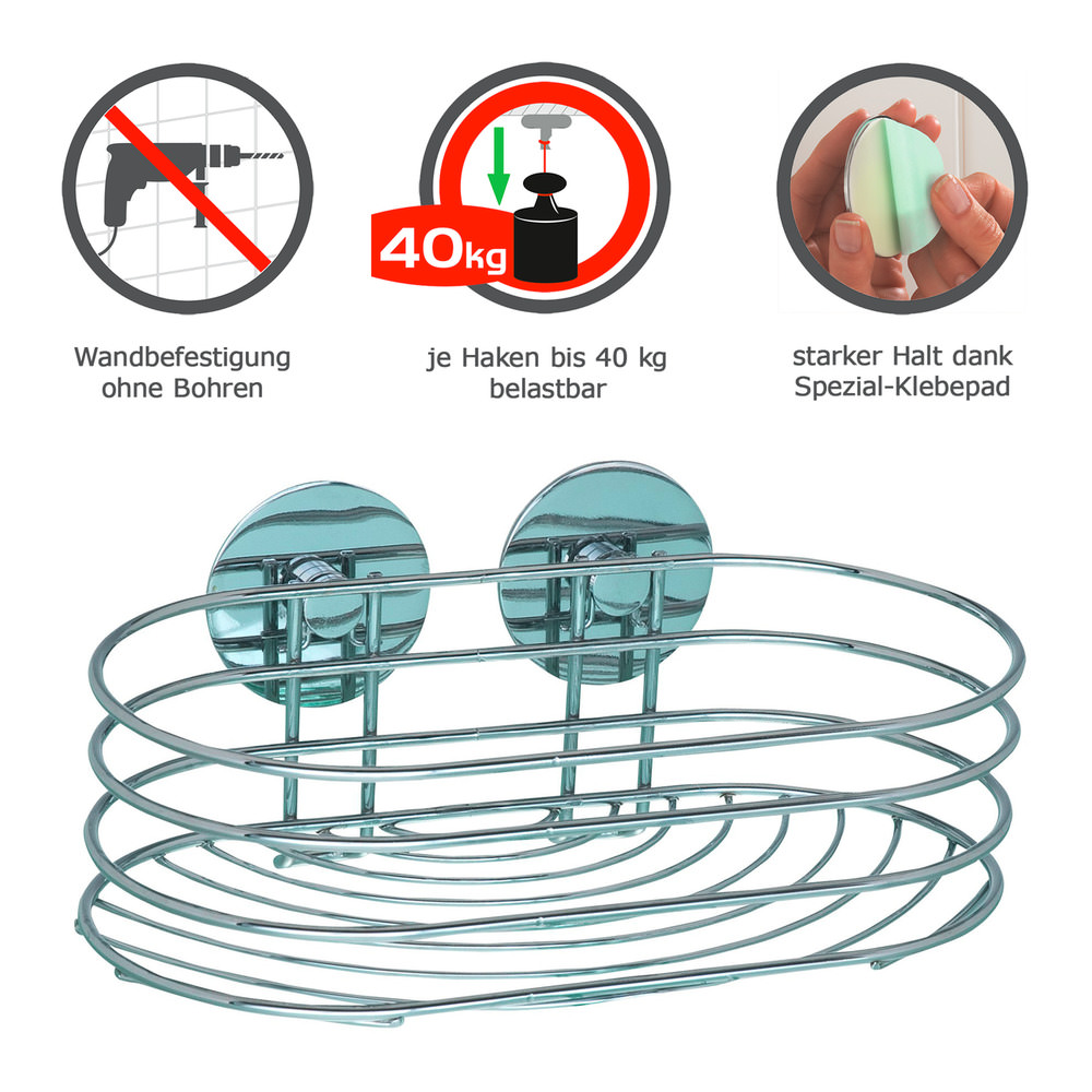 TURBO-Loc®  Wandablage ohne Bohren