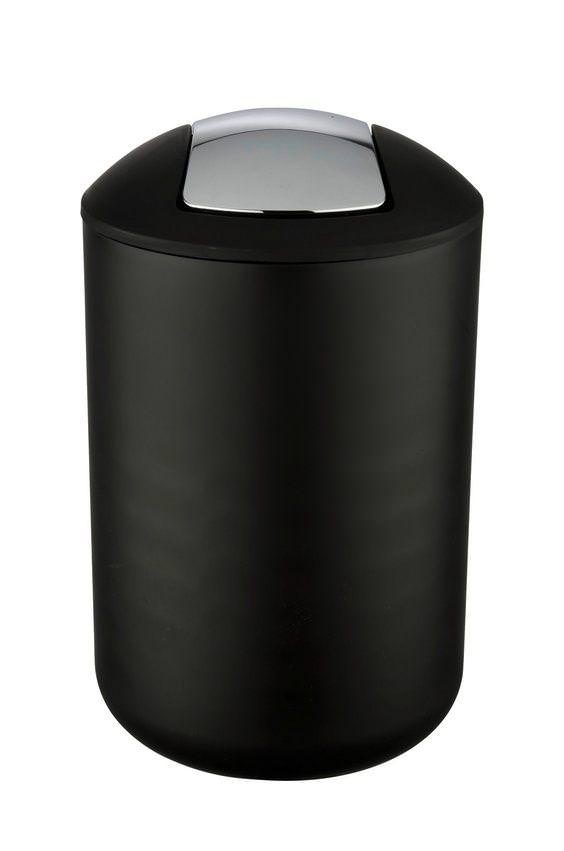 21212100_schwingdeckeleimer-brasil-schwrz-l-1 BRASIL schwarz L Schwingdeckeleimer, 6,5 l