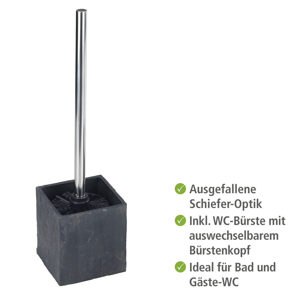 SLATE ROCK WC-Garnitur in Schieferoptik SLATE ROCK WC-Garnitur in Schieferoptik