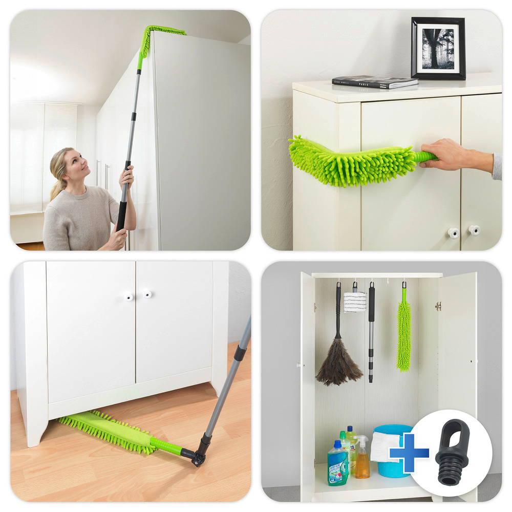 Teleskop Staubschwert mit Knickgelenk