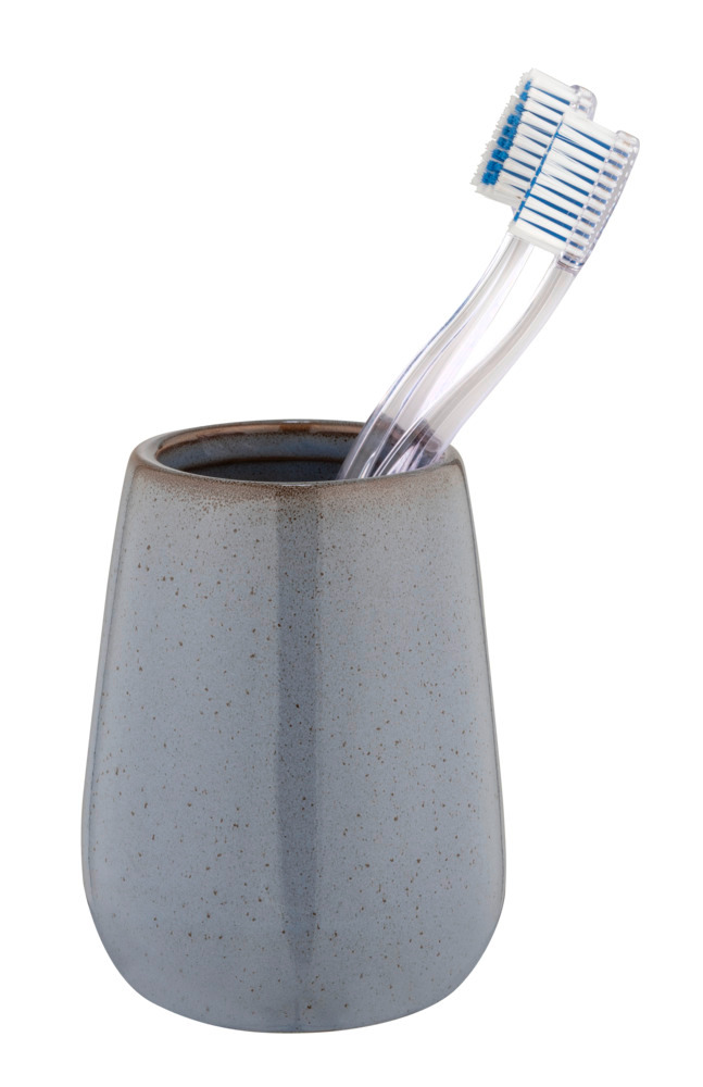 SIRMIONE grau Badzubehör-Set aus Keramik, 2-teilig SIRMIONE grau Badzubehör-Set aus Keramik, 2-teilig