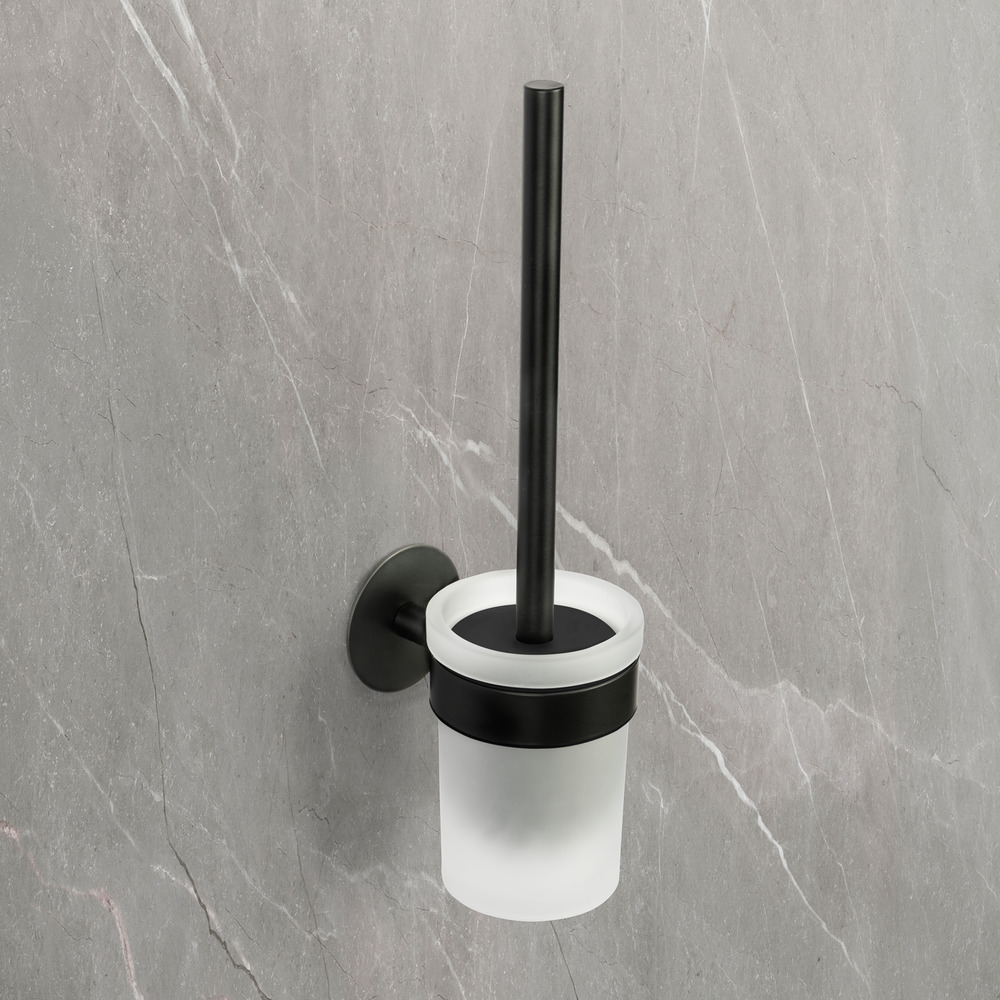 WC-Bürste Edelstahl Wandhalterung