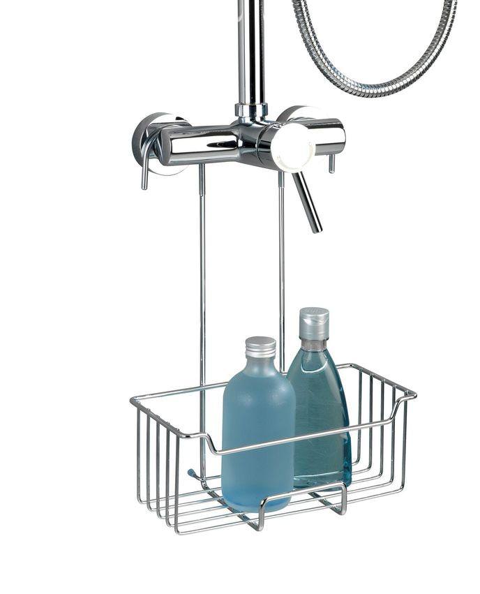 23499100_duschcaddy-milo-6 MILO silber Duschcaddy für die Armatur