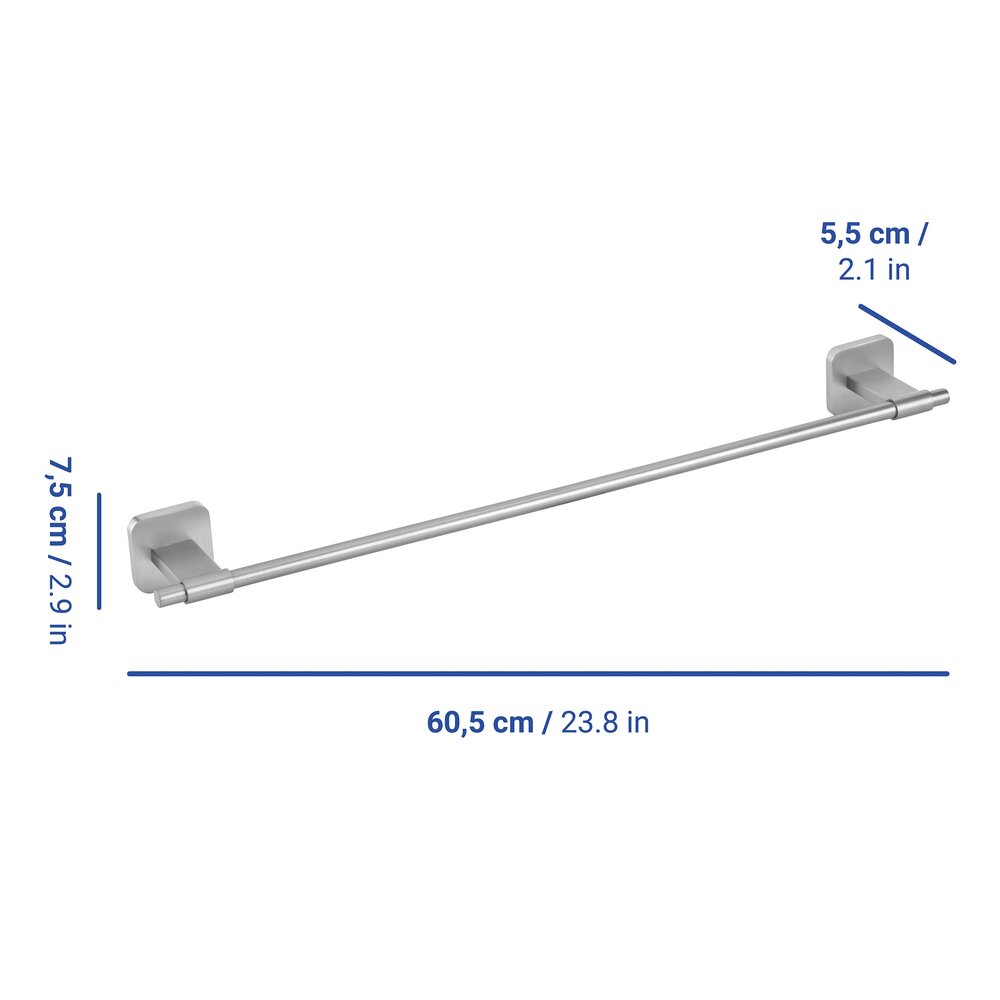 Uno PORTO matt Turbo-Loc® 60 cm Badetuchstange