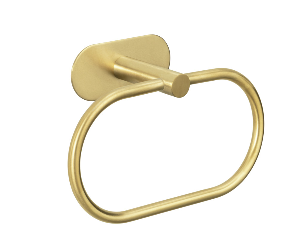 OREA Gold matt Turbo-Loc® Handtuchring aus Edelstahl OREA Gold matt Turbo-Loc® Handtuchring aus Edelstahl
