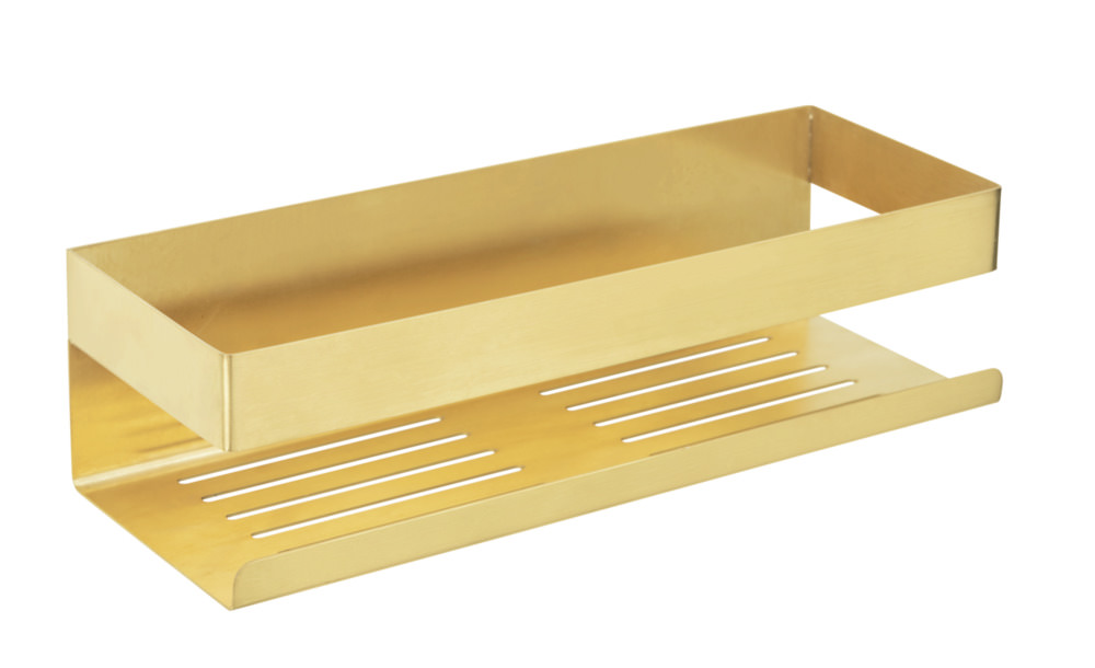 25670100_wandablage-genova-gold-6 GENOVA gold Turbo-Loc® Wandablage, ohne Bohren