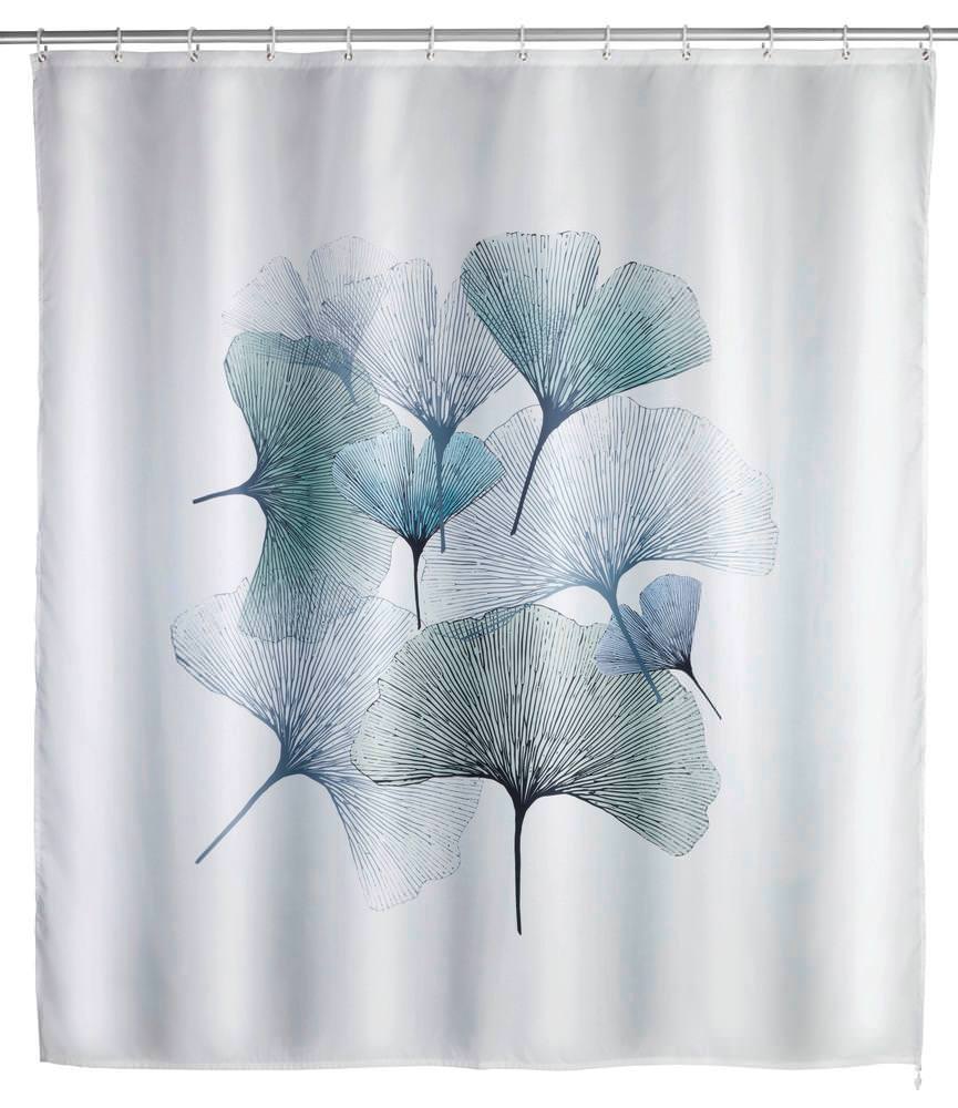 GINKGO Duschvorhang, 180x200 cm, Anti-Schimmel