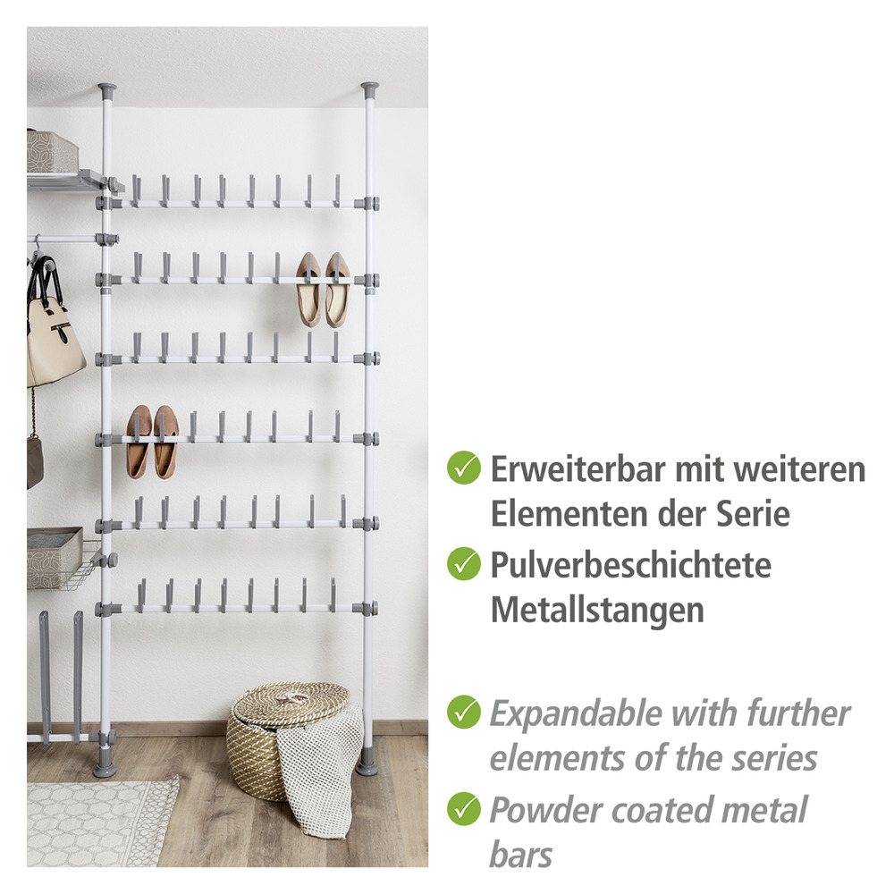 HERKULES Teleskop-System Hauptstange weiss 1 Stück