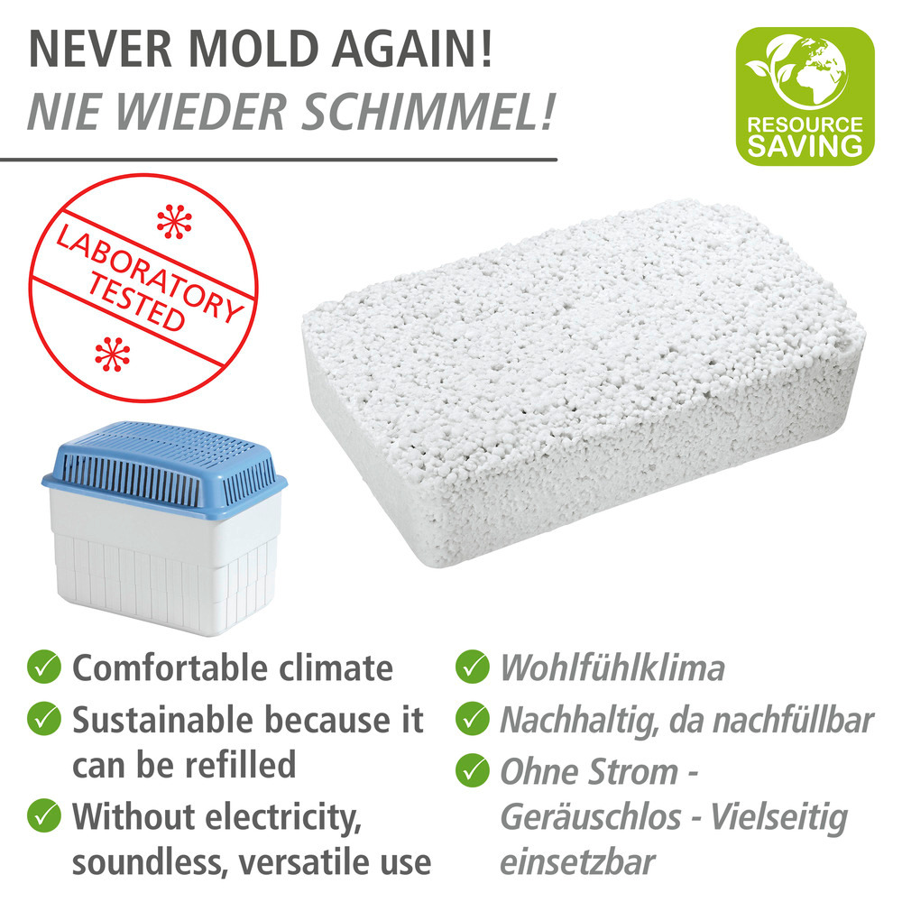  Nachfüllpack Vanilleduft Feuchtigkeitskiller, 3x 1000 g