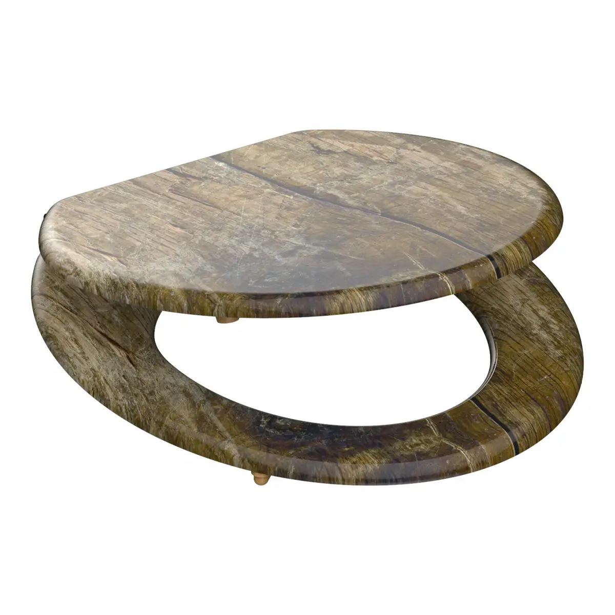 SOLID WOOD WC-Sitz mit MDF-Holzkern