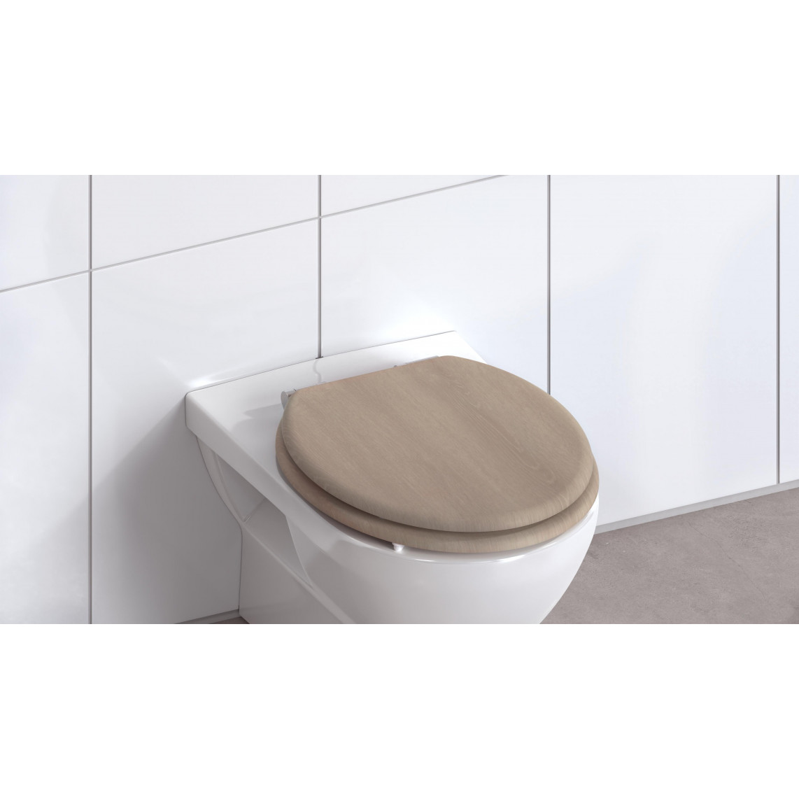 MODERN WOOD WC-Sitz mit Absenkautomatik