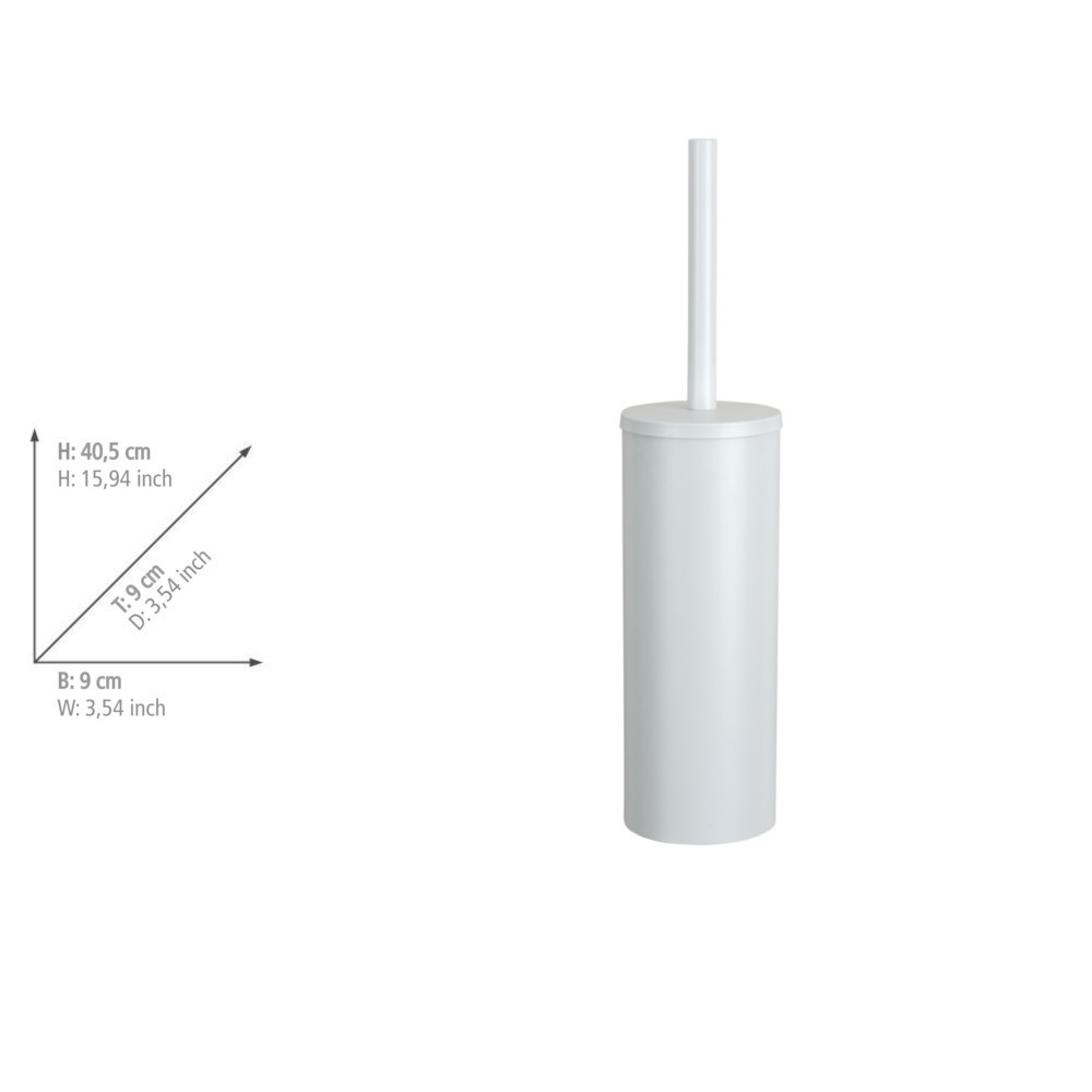 OREA White WC-Garnitur aus Edelstahl
