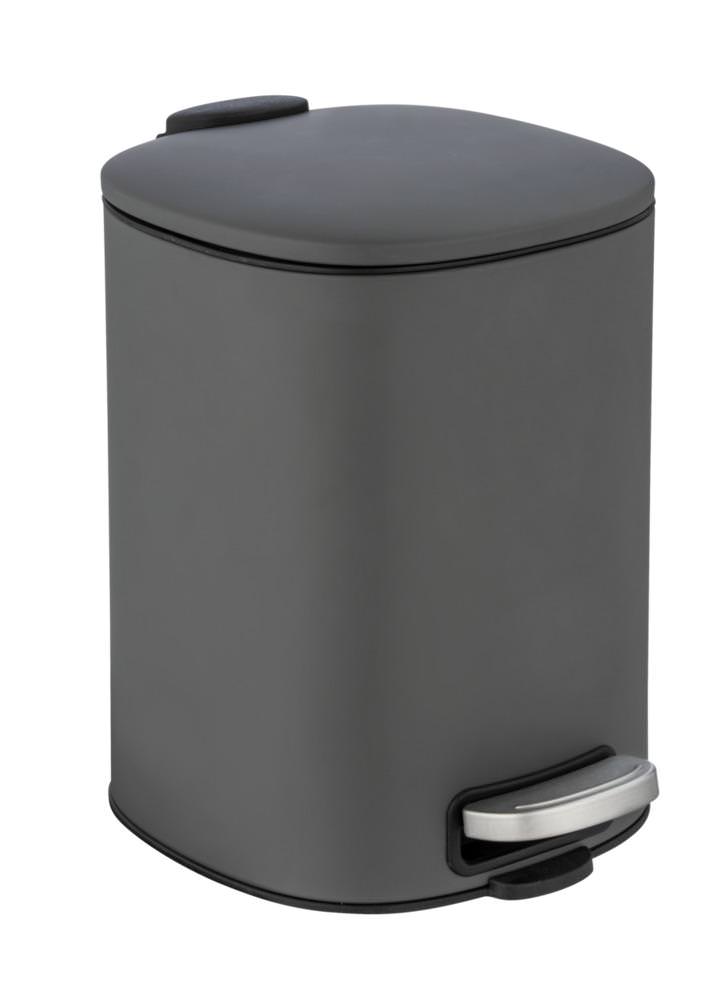 24780100-kosmetikeimer-alassio-grau ALASSIO grau Kosmetikeimer, 5 l, Easy Close