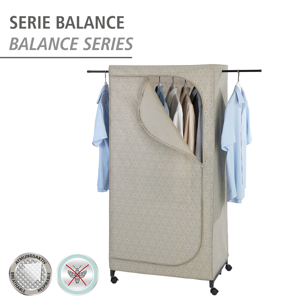 BALANCE mobiler Kleiderschrank mit Rollen