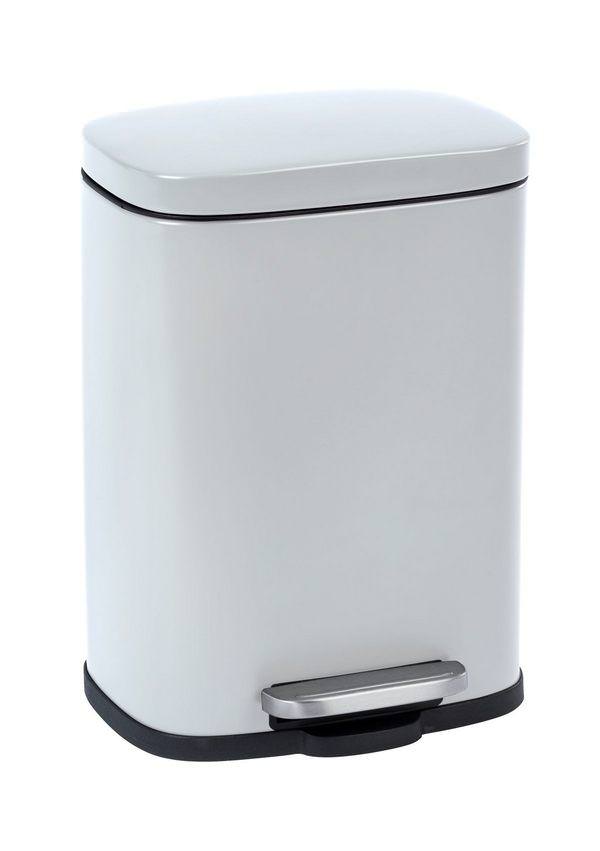 23715100_treteimer-leno-weiss-5-liter LENO weiss matt Treteimer, 5 l, Easy Close