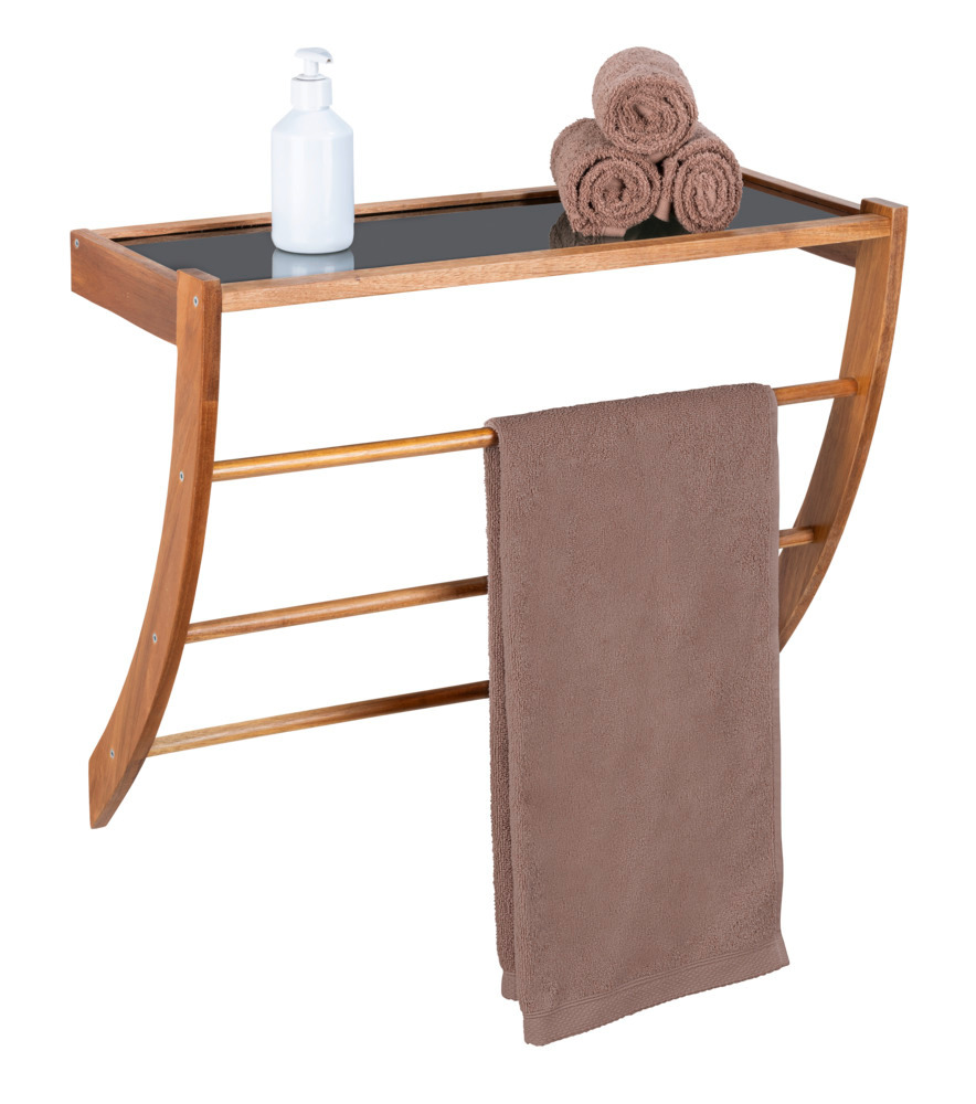 FONDI Wandregal mit Handtuchhalter