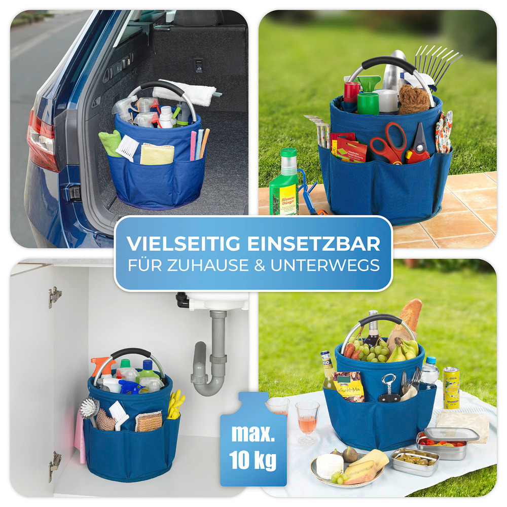 CADDY blau Universal-Aufbewahrungkorb, 2er-Set CADDY blau Universal-Aufbewahrungkorb, 2er-Set