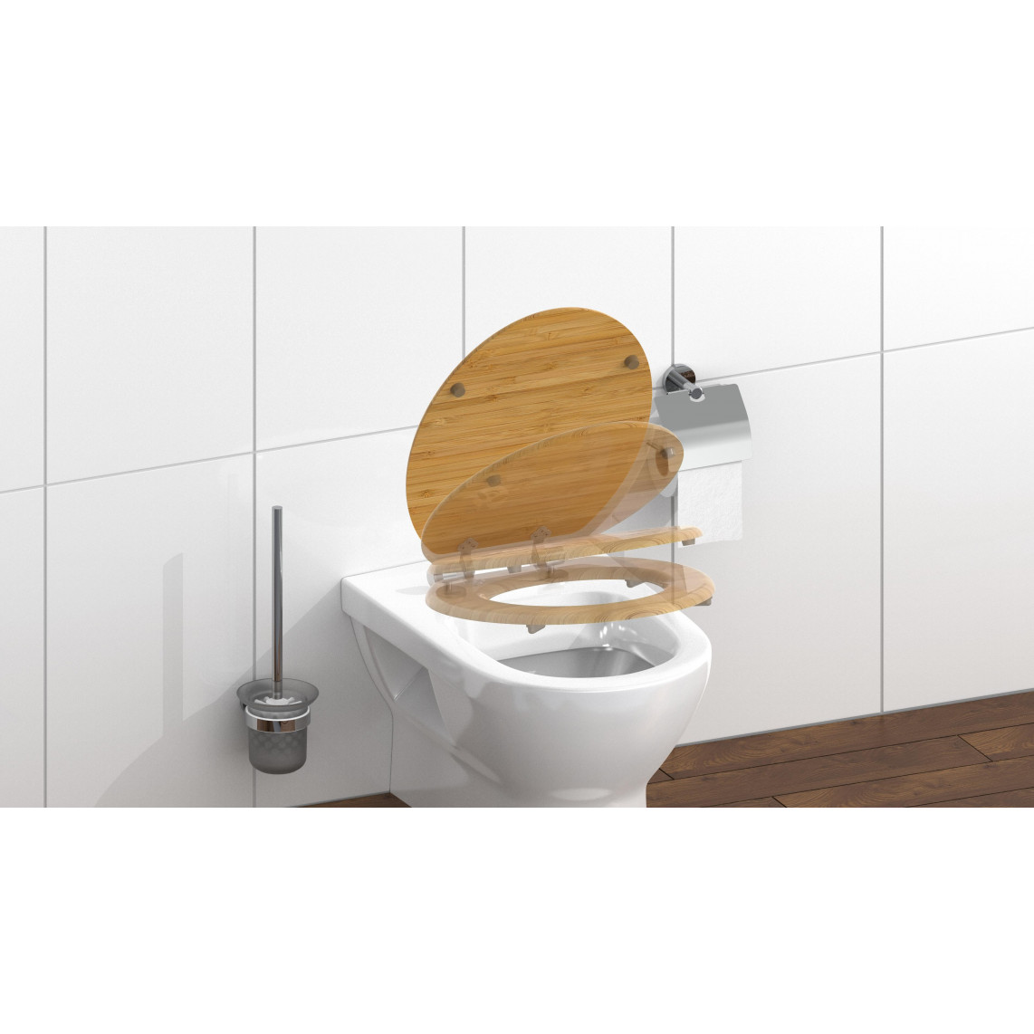 DONT HURRY WC-Sitz mit MDF-Holzkern