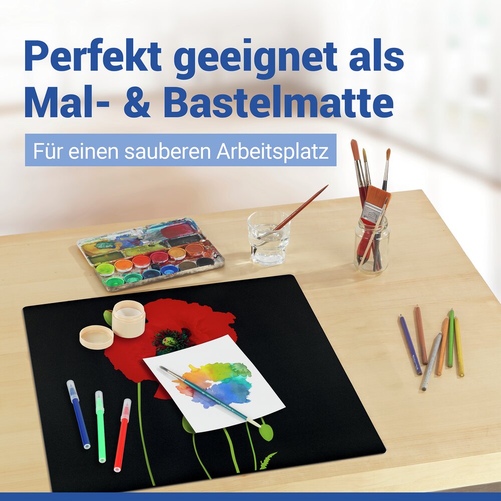 MOHN Herdabdeckmatte 60x52cm aus Kunststoff
