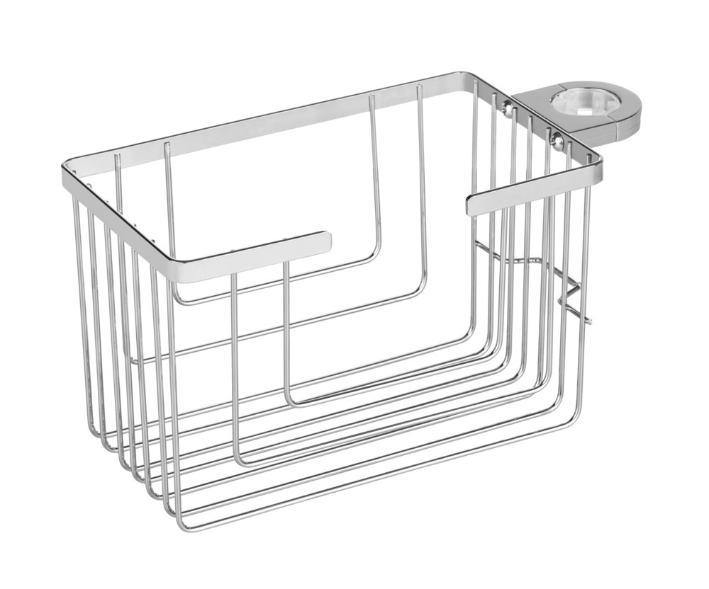 VALOGNES chrom Duschstangencaddy