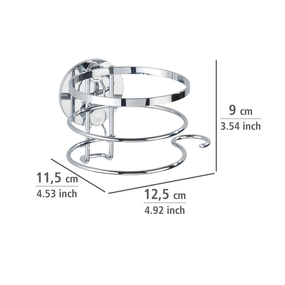 TURBO-Loc® Haartrocknerhalter aus Edelstahl