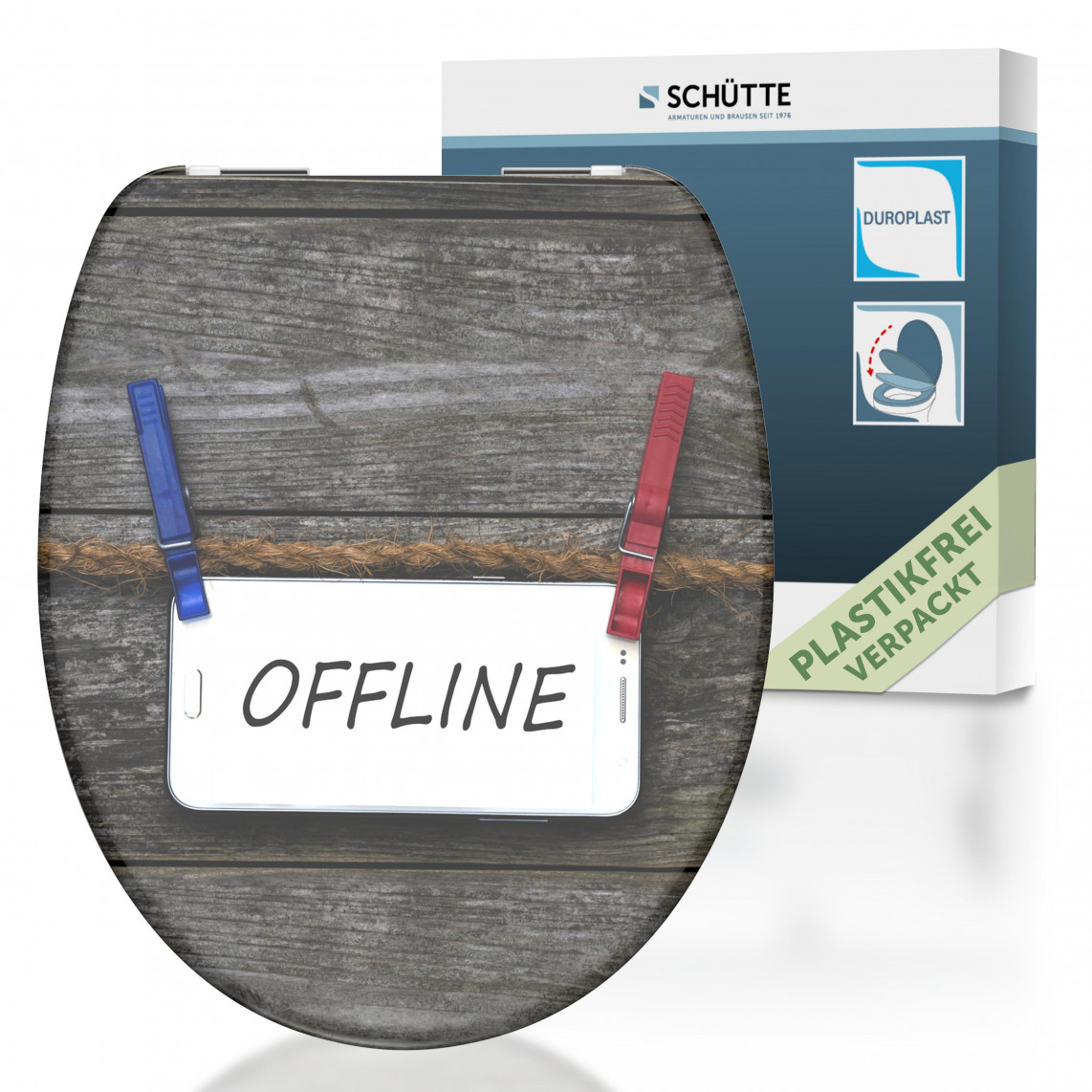 OFFLINE WC-Sitz mit Absenkautomatik