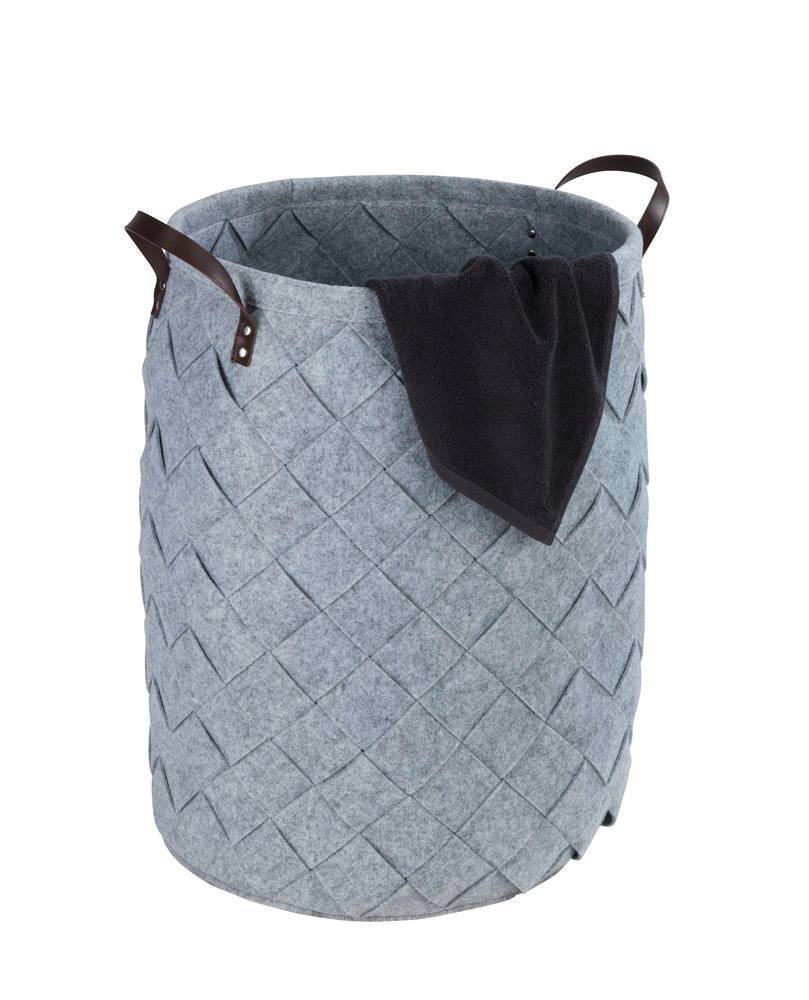24405100-waeschesammler-trovo-grau-3 TROVO grau Wäschesammler faltbar, 75 l
