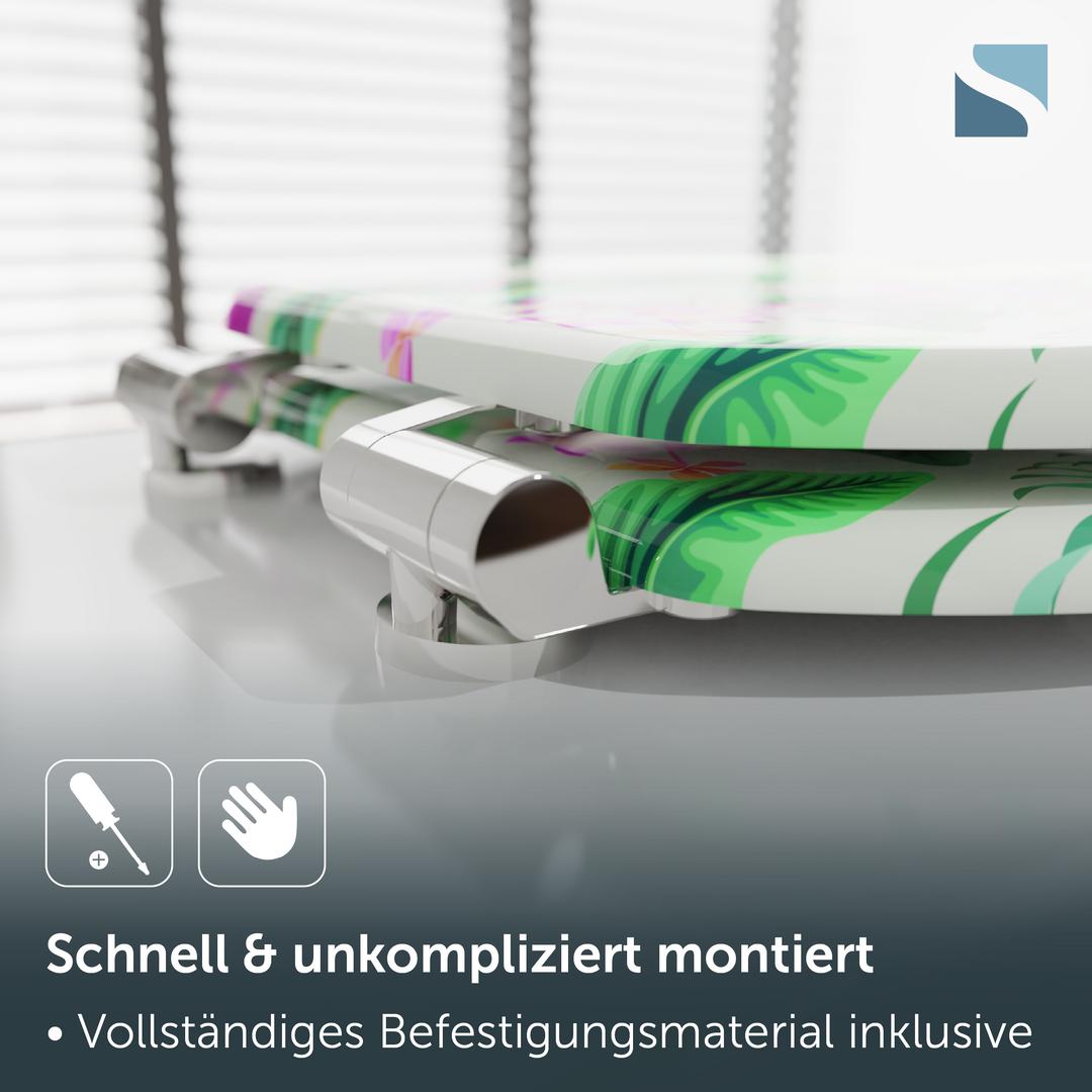 TROPICAL WC-Sitz mit MDF-Holzkern