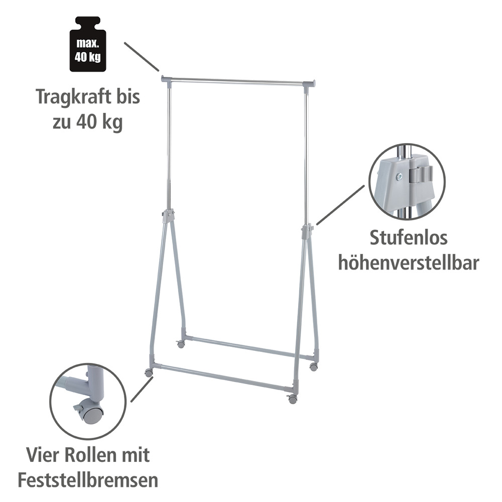 Kleiderständer höhenverstellbar und klappbar