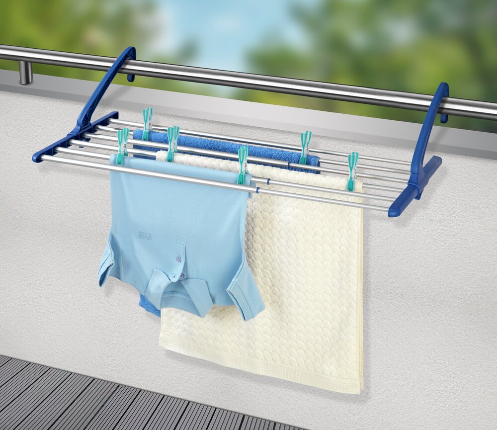 ALU Wäschetrockner für Heizkörper und Balkon