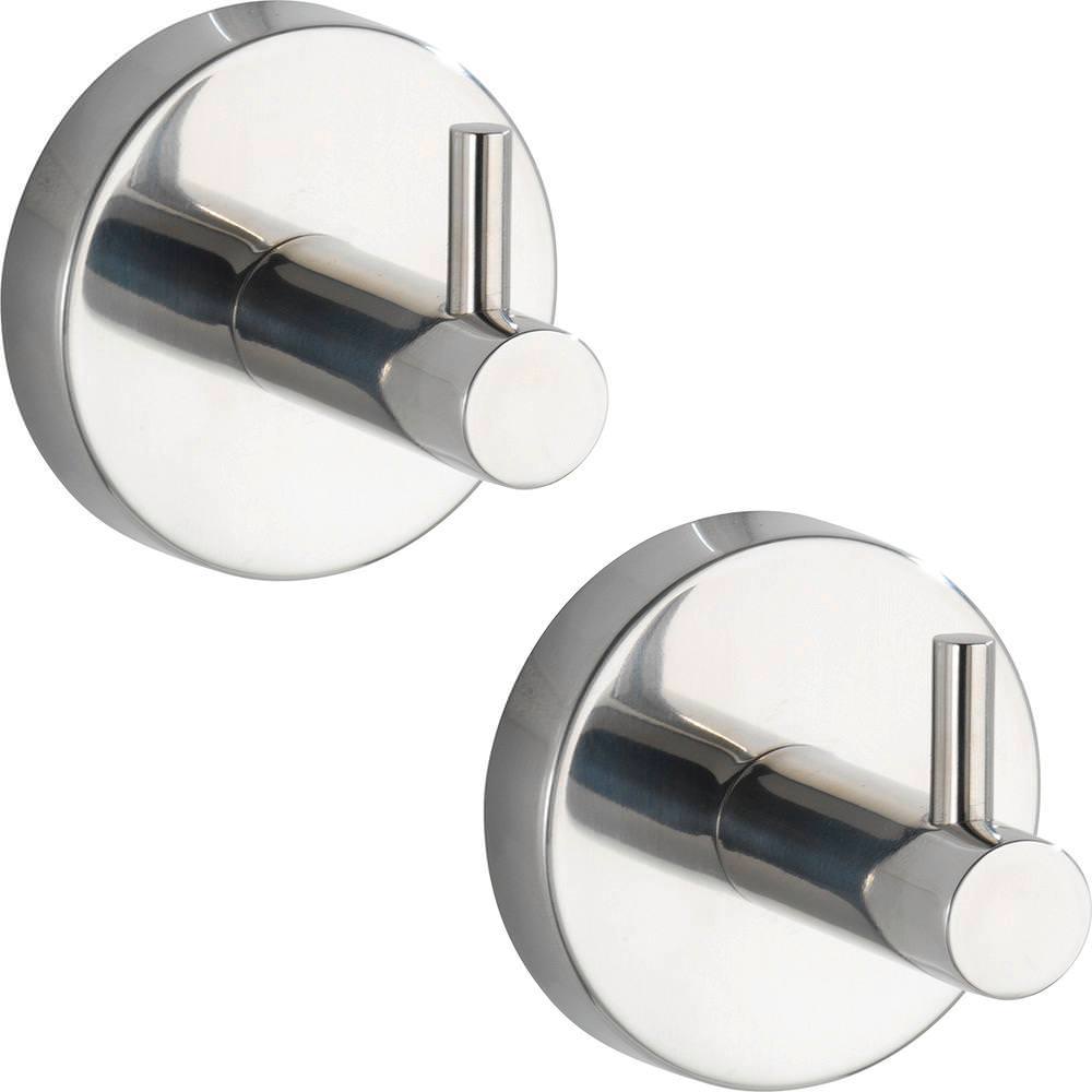 69347800_haken-uno-bosio Uno BOSIO Shine Wandhaken 2er-Set, Edelstahl