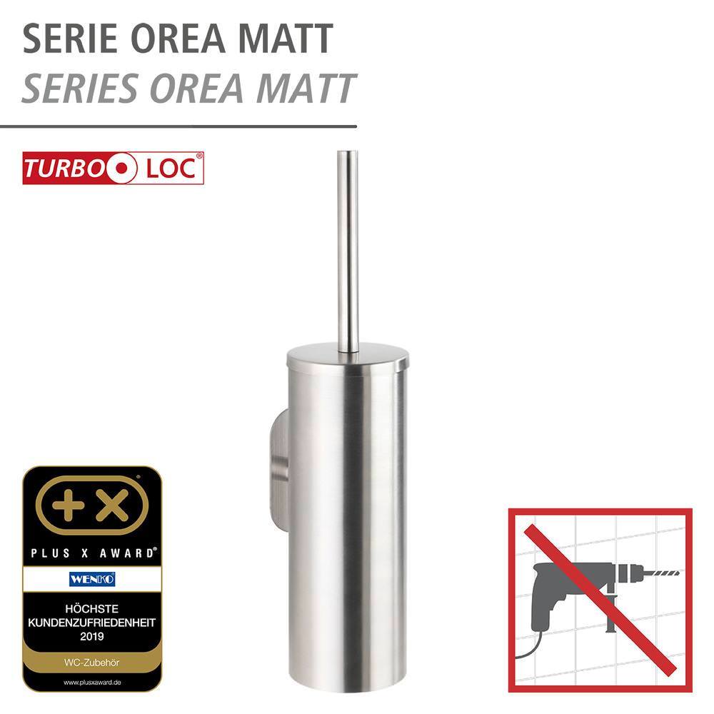 OREA matt Turbo-Loc® WC-Garnitur, ohne Bohren