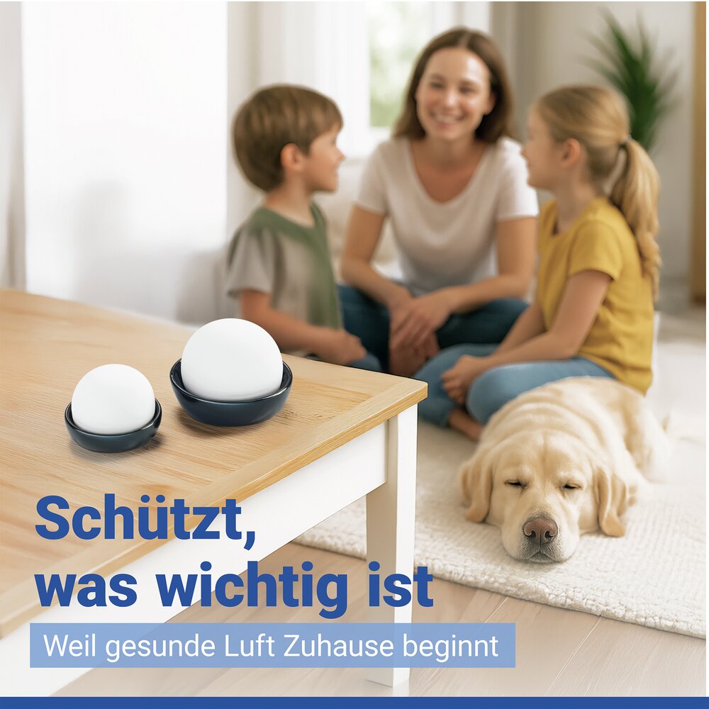 RONDO Luftbefeuchter aus Keramik, 2er-Set
