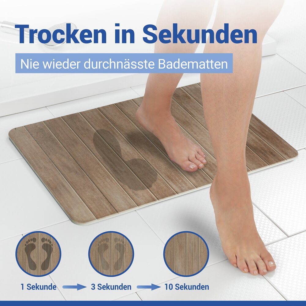 ARGIRI Badematte schnelltrocknend 60x39cm