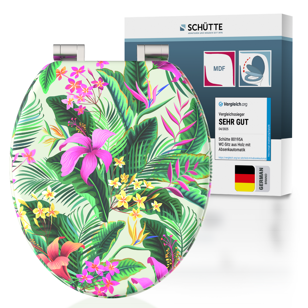 TROPICAL WC-Sitz mit MDF-Holzkern